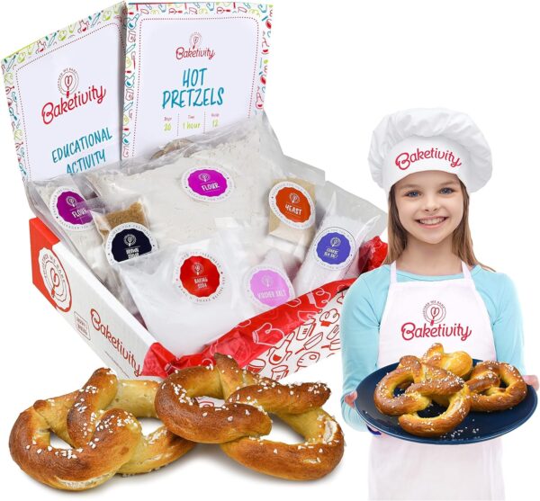 Pretzel Making Kit - Real Cooking Set For Kids